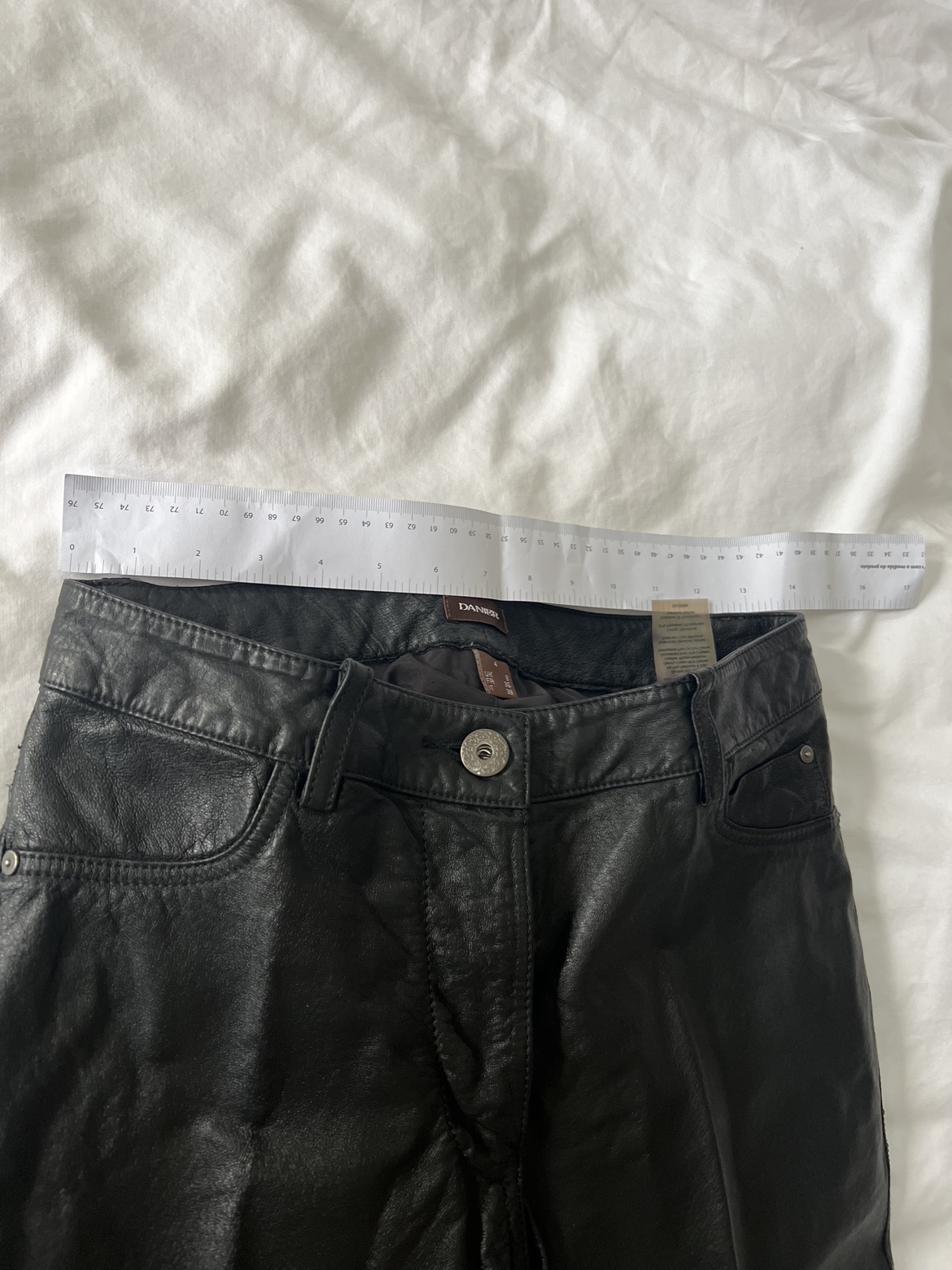 NWOT Danier leather jeans image indicator(2)