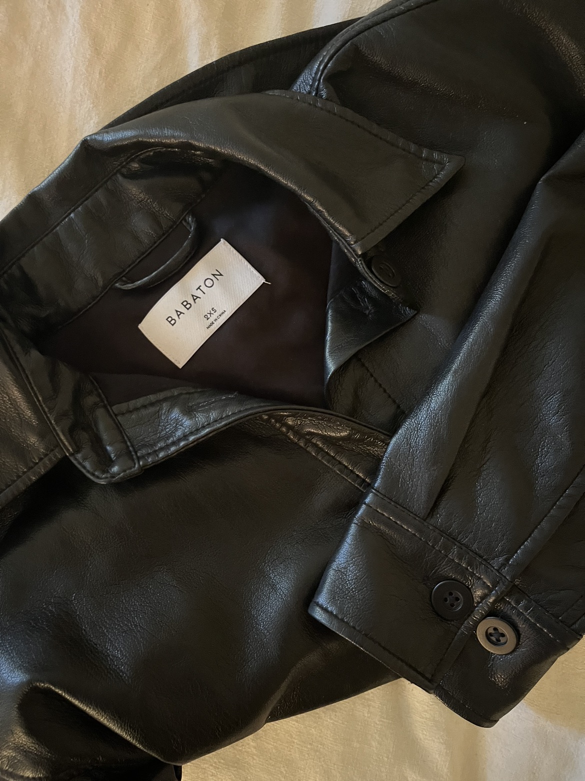 BABATON black shacket - like new! image indicator(2)