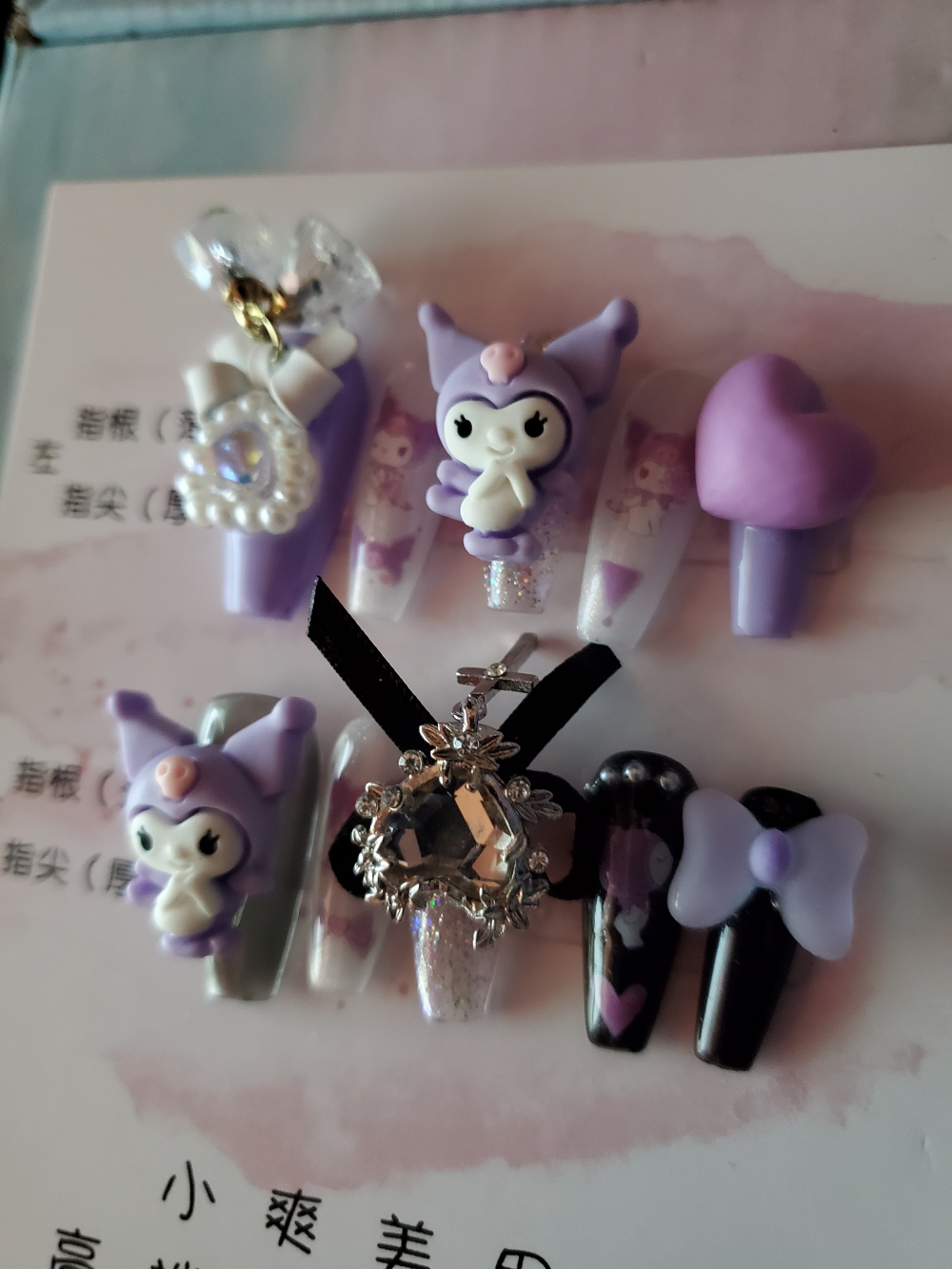 Cute sanrio press on nails image indicator(3)