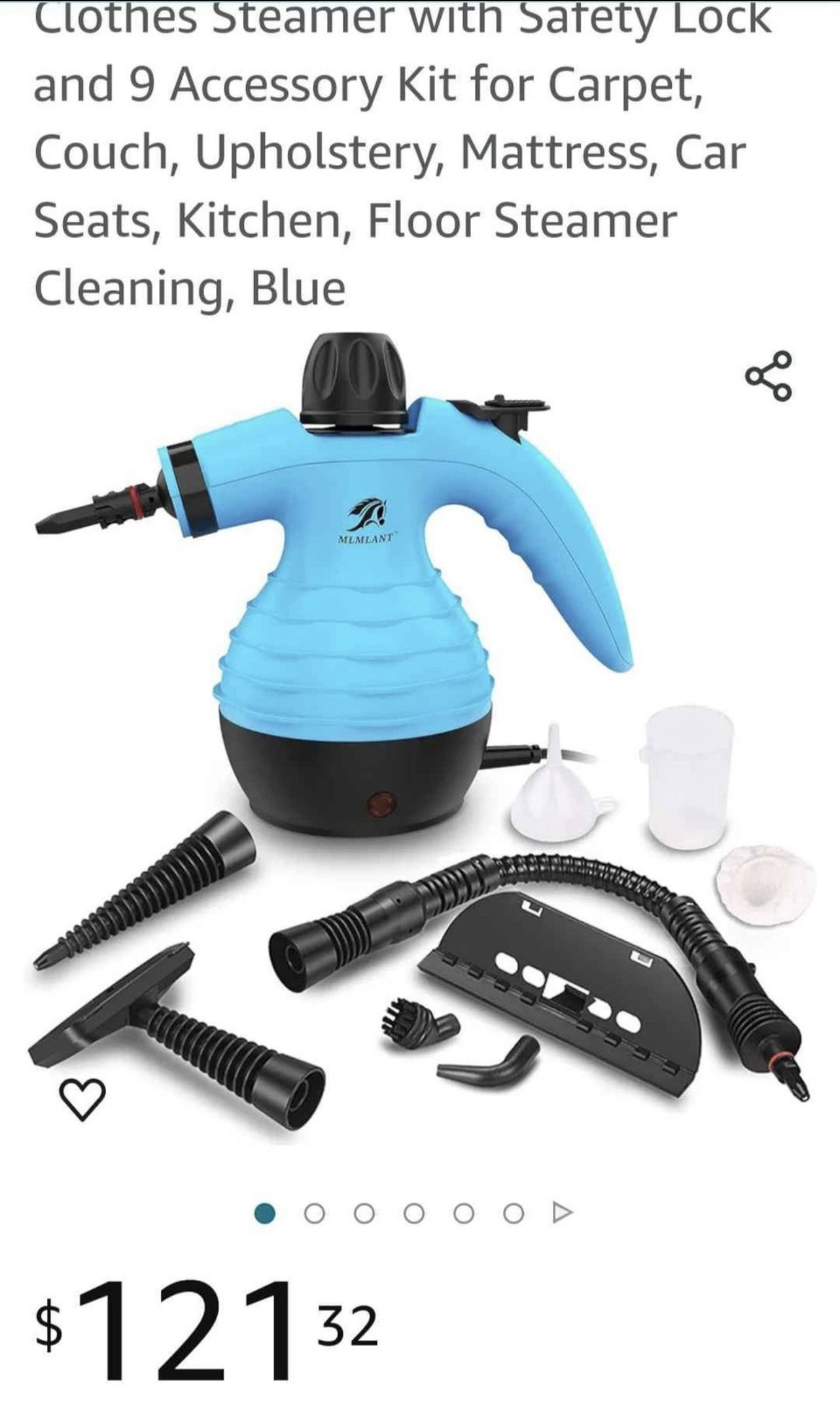 Handheld Steamer With Attachment,🌟barand new in box🌟
