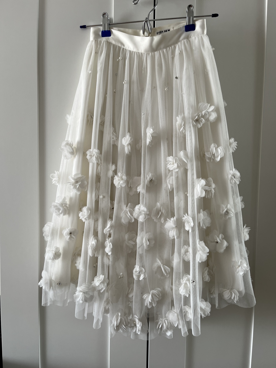 Ever New white skirt