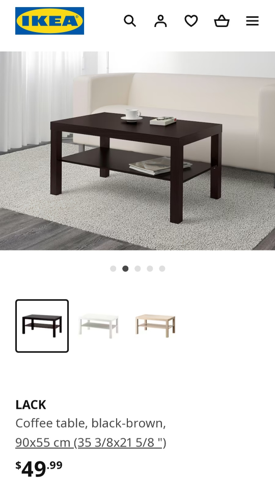 Ikea Coffee Table - photo 4