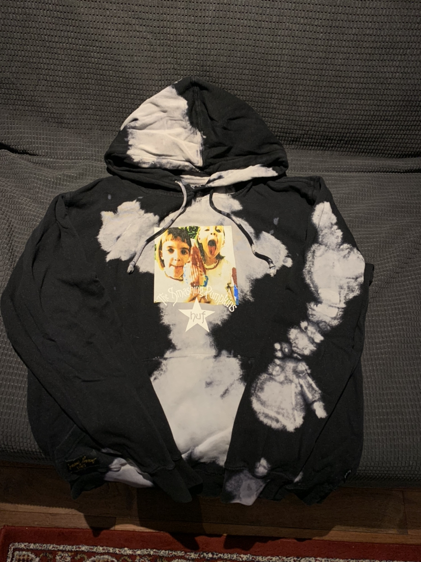 HUF x Smashing Pumpkins Cherub Rock Sweatshirt MEDIUM (rare)