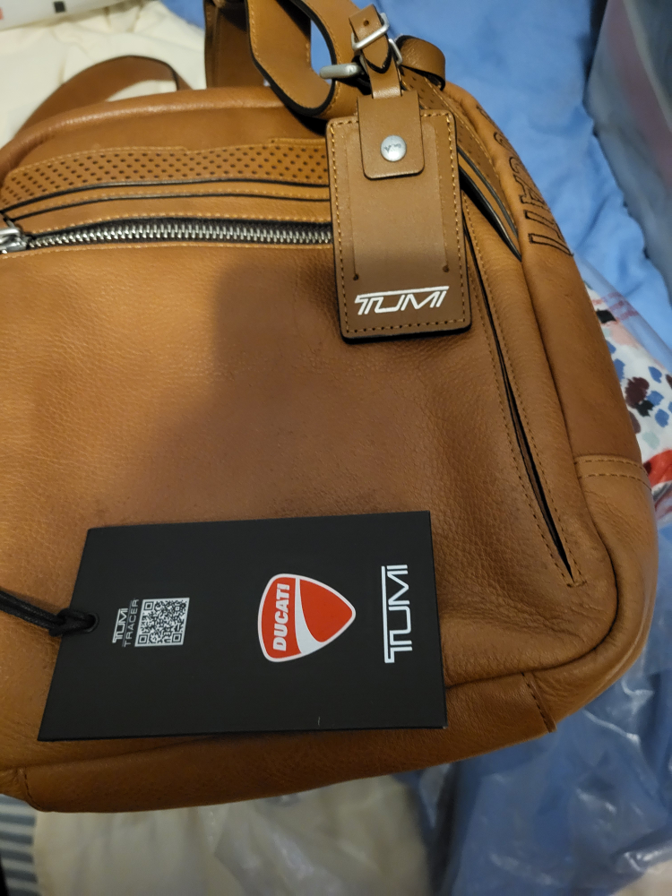 Tumi crossbody leather bag 🏈 <Unisex> - photo 5