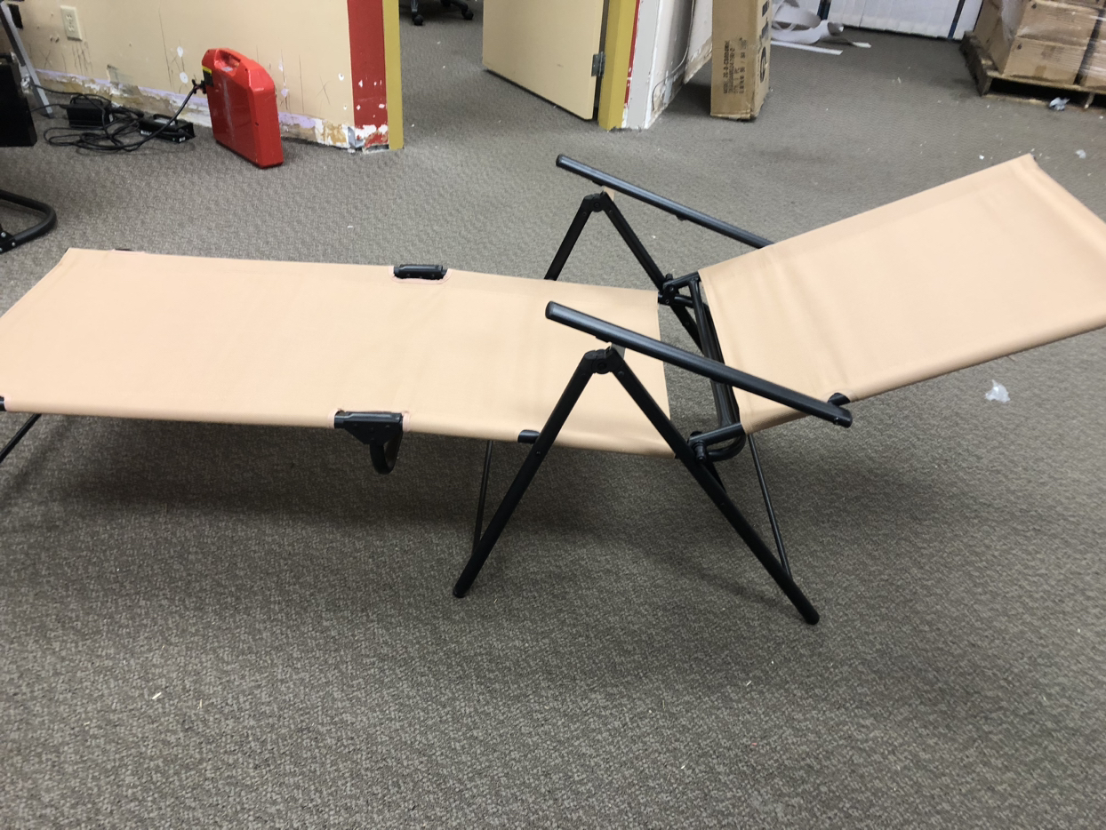 Sling Outdoor Folding Reclining Chaise Lounger ,2Pc image indicator(2)