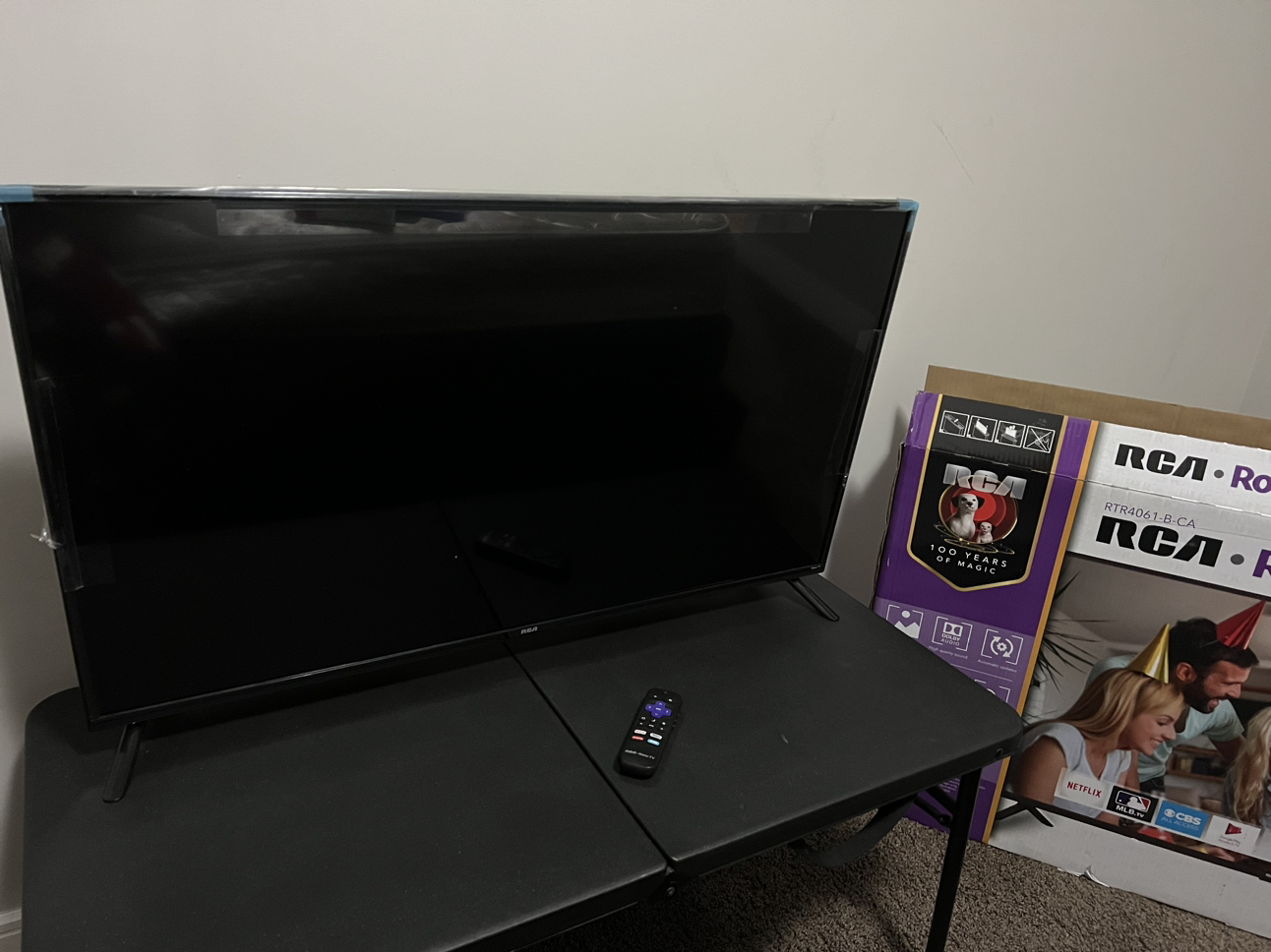 RCA Roku Tv-42” thumbnail