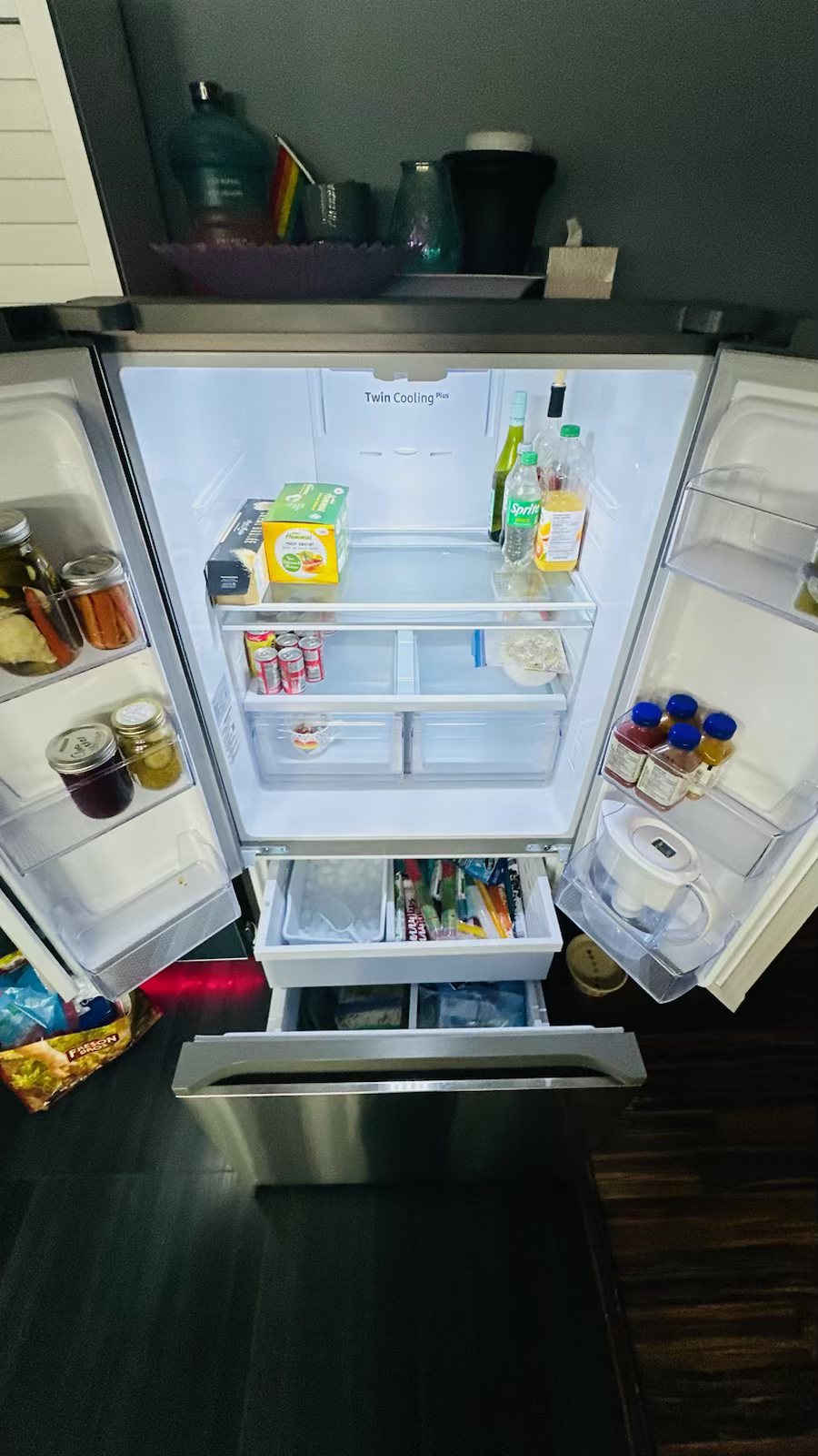 Samsung Stainless Steel Fridge - photo 2