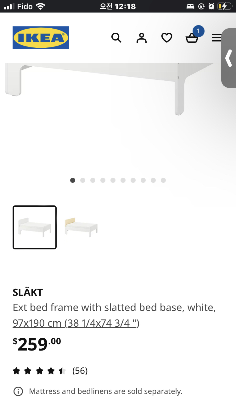 Twin mattress&frame - photo 5