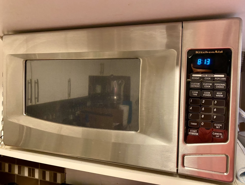 KitchenAid stainless steel microwave oven