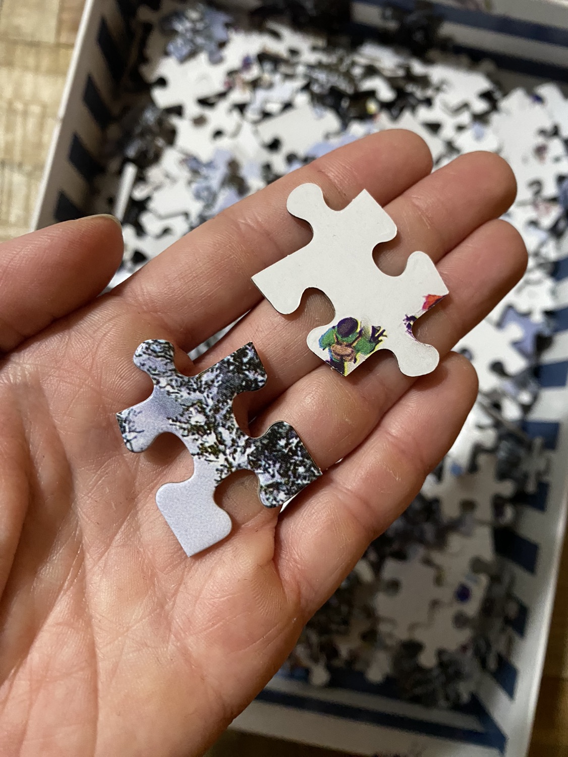 Winter puzzle - double sided - photo 4