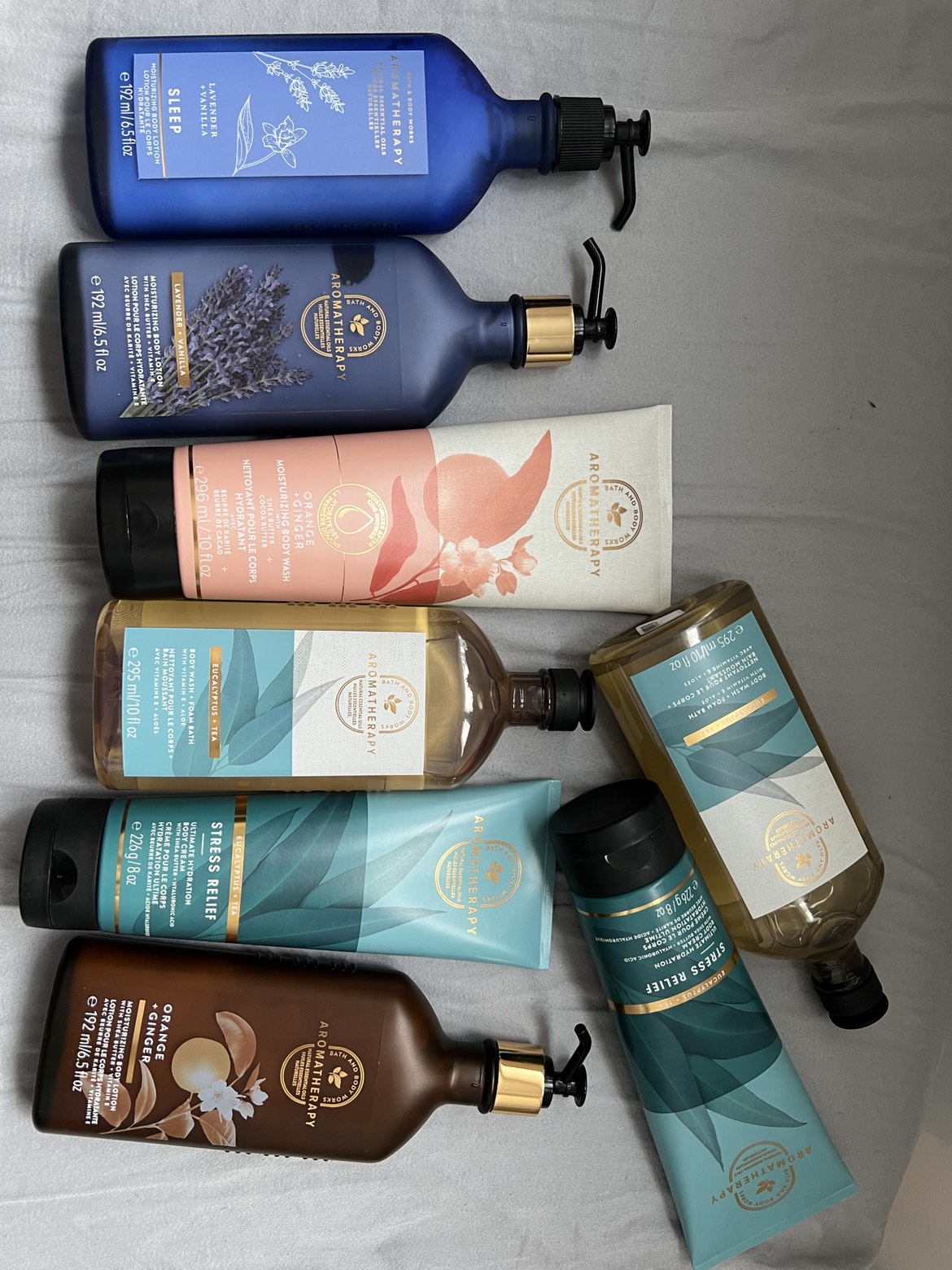 Bath and Body Works Aromatherapy lotion/body wash