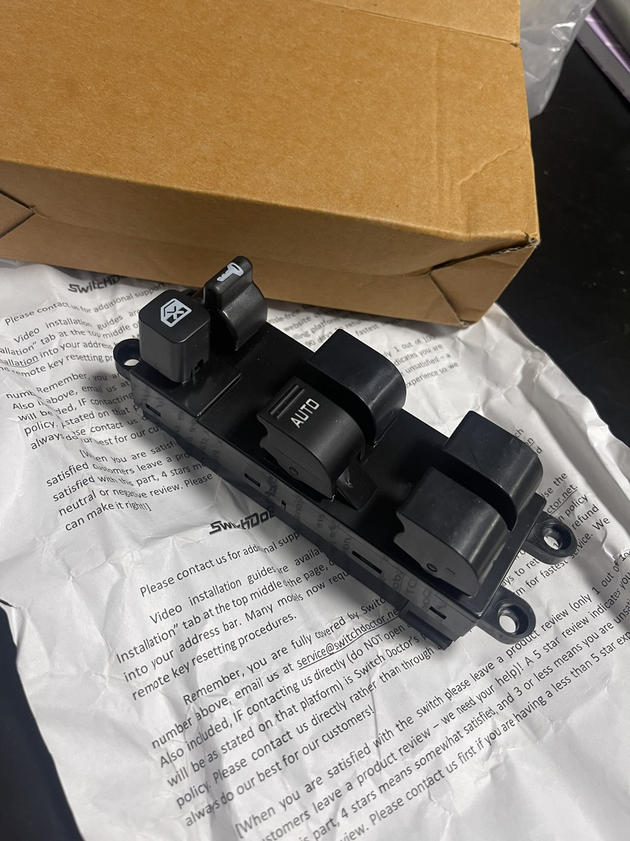 Window Master Switch for Nissan Altima 1998-2001