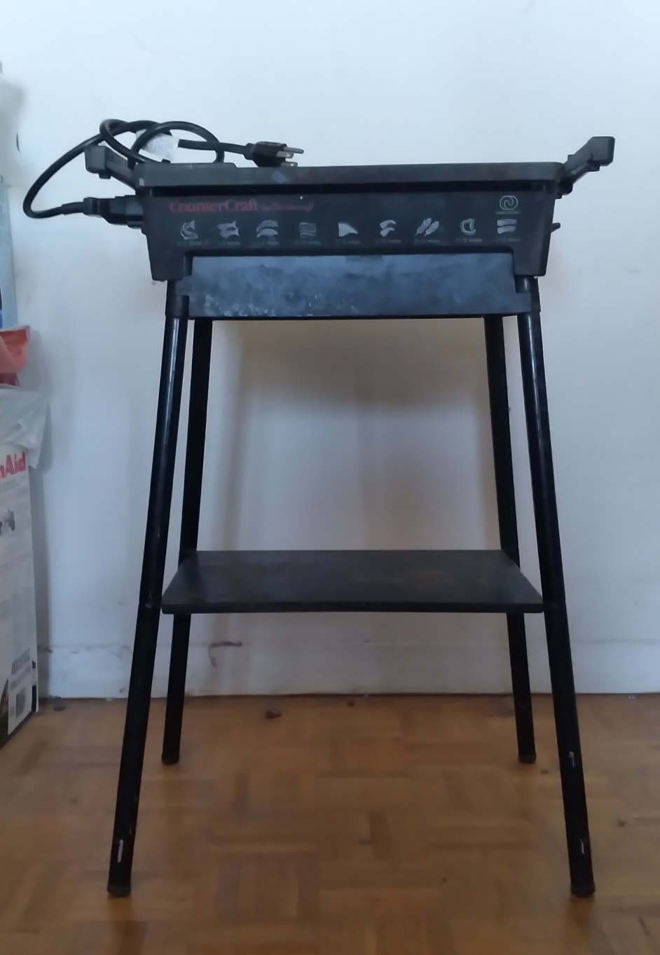 Indoor Electric Grill With Steel Stand Removable 🥕 image indicator(4)