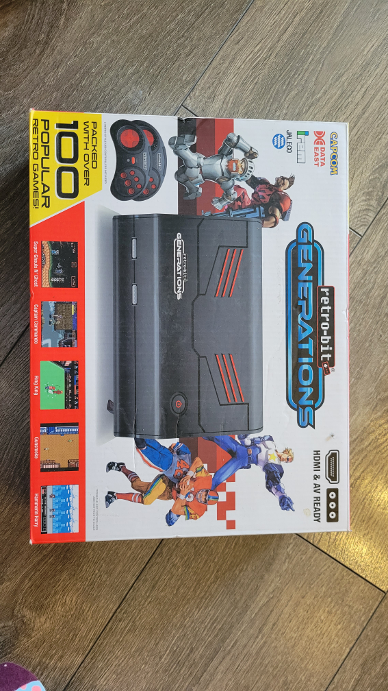 Retro-Bit Generations Plug & Play Retro Game Console