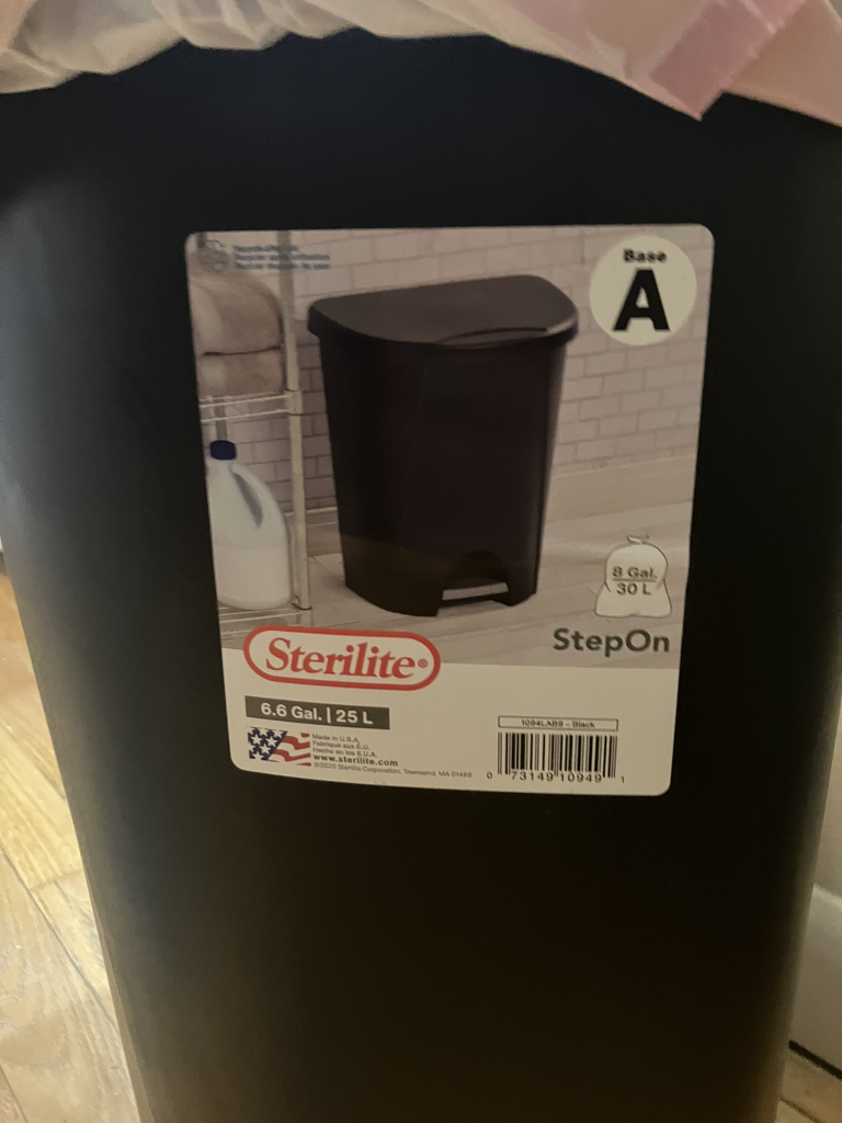 6 quart trash can 🏈