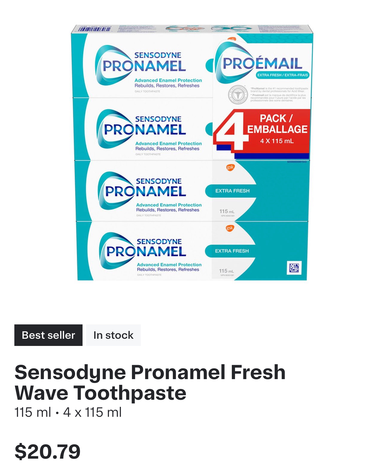Pronamel Toothpaste Set