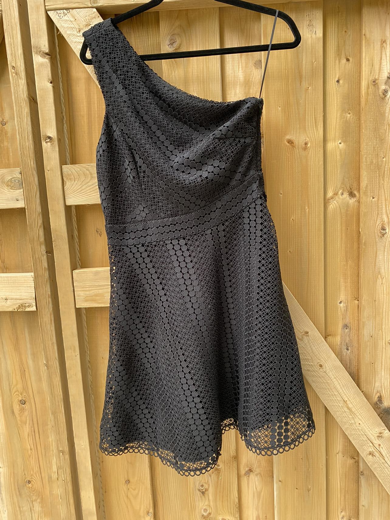 New w Tags Little Black lace party dress size medium image indicator(2)