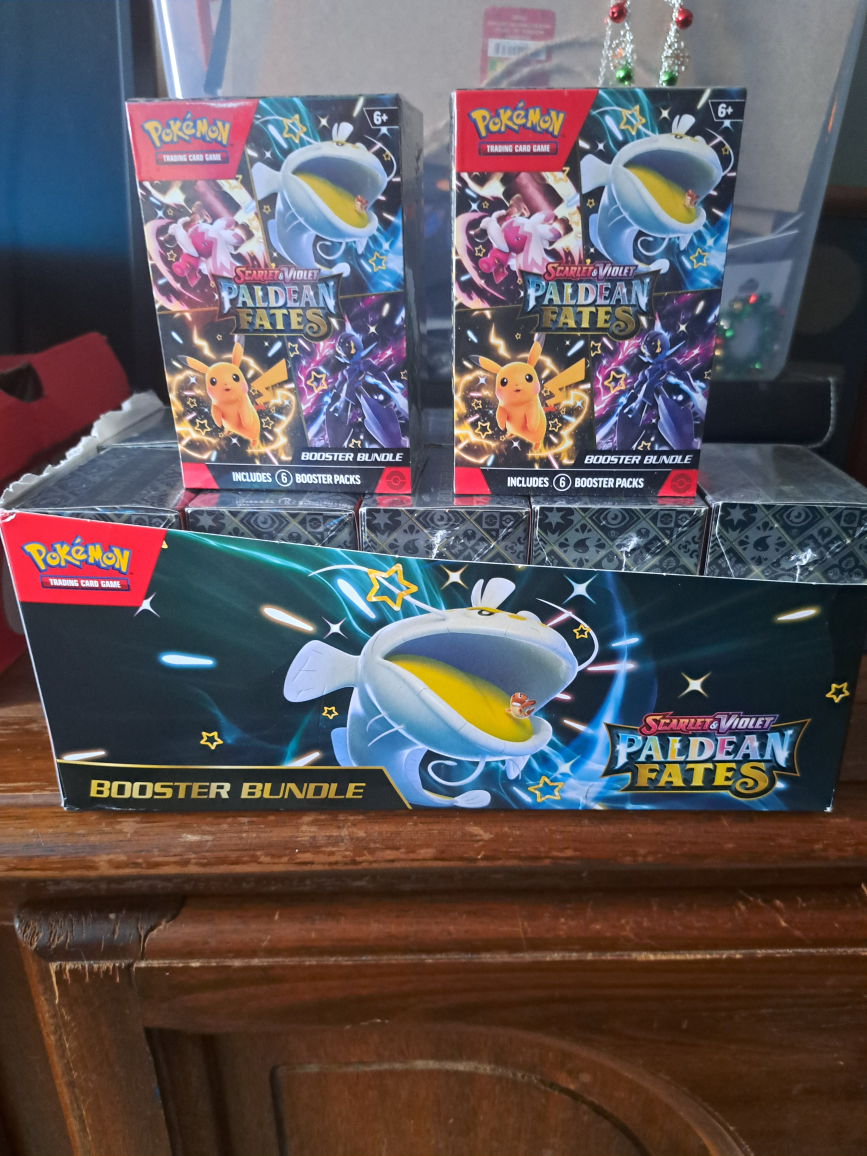 Pokémon - Scarlet & Violet - Paldean Fates Booster Bundle