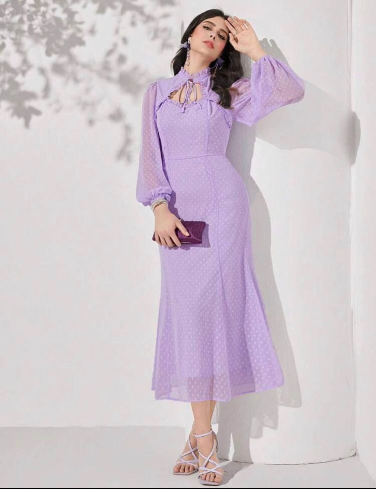 Light purple dress