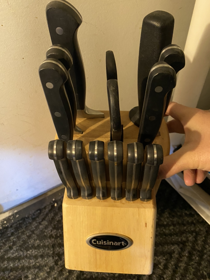 Cuisinart set of knives