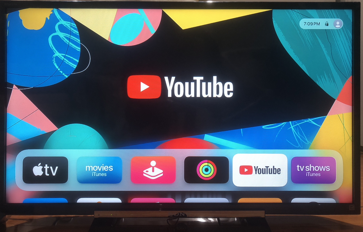 Sony 32” with apple tv