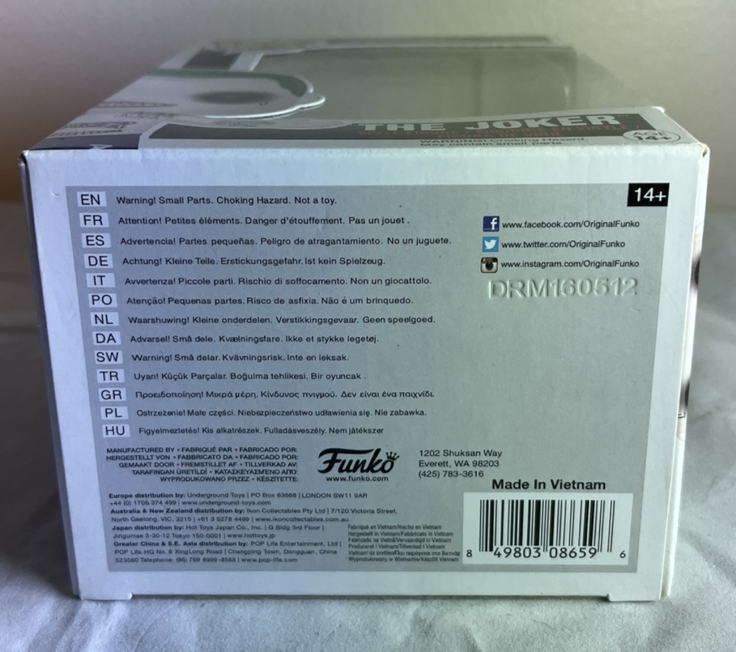 Funko POP! Heroes: Suicide Squad - The Joker #96 Vinyl Figure image indicator(5)