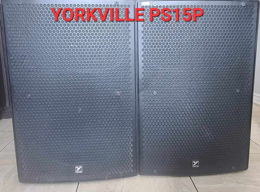YORKVILLE PS15P 15" Powered Speaker pair thumbnail