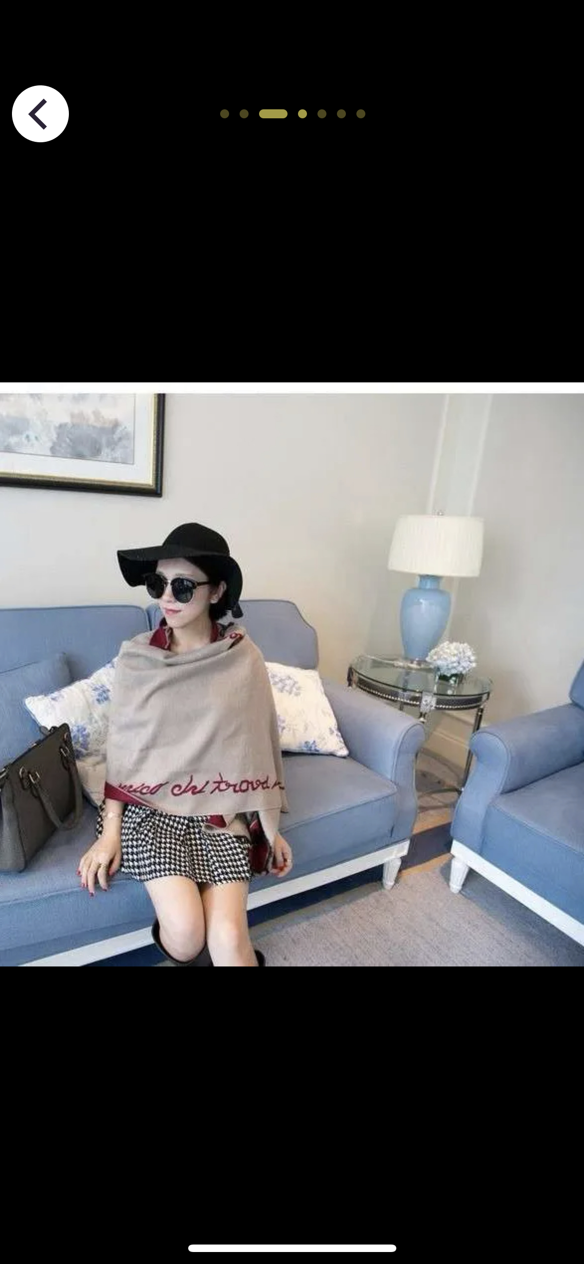 Cashmere Wool Scarf 🥕 image indicator(3)