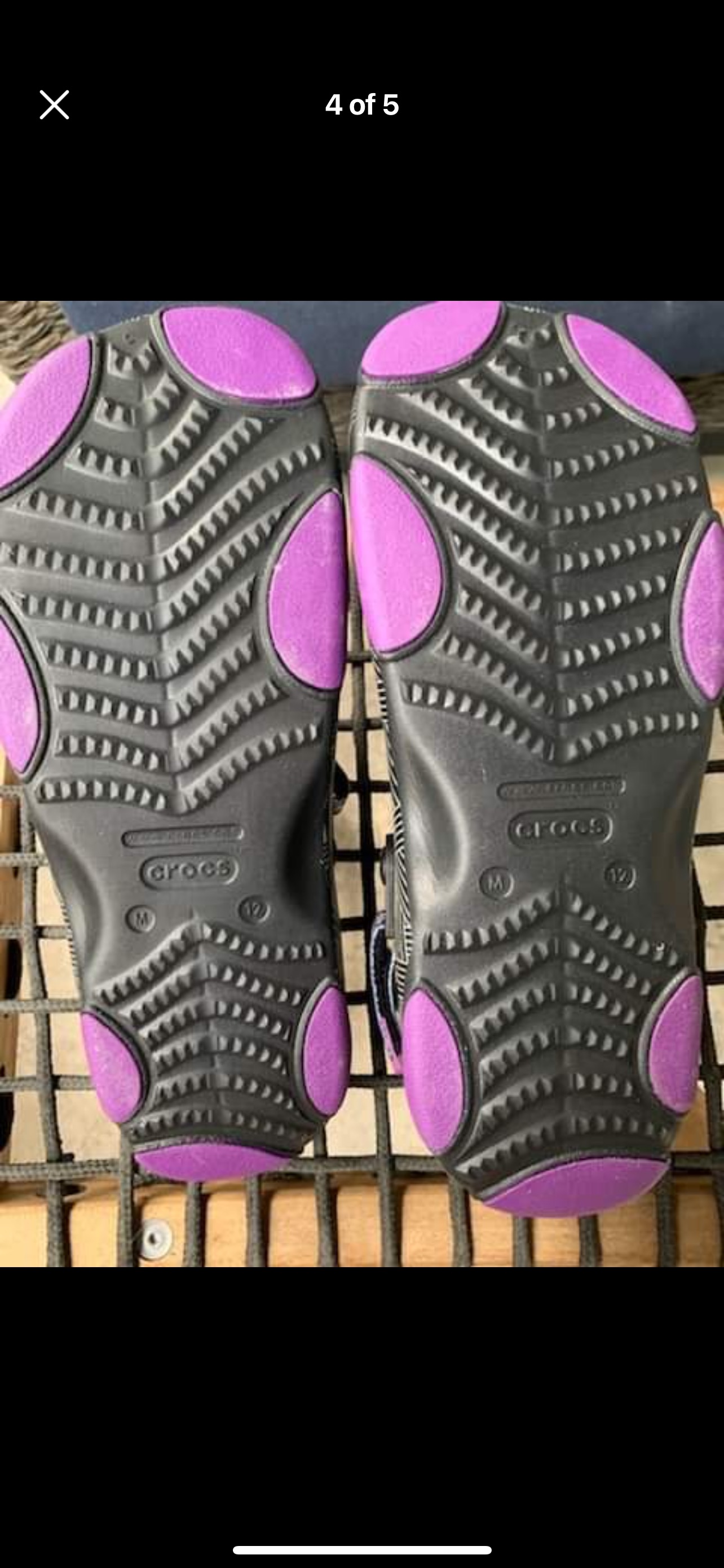 Brand New Black Panther All Terrain Sandals Crocs image indicator(4)