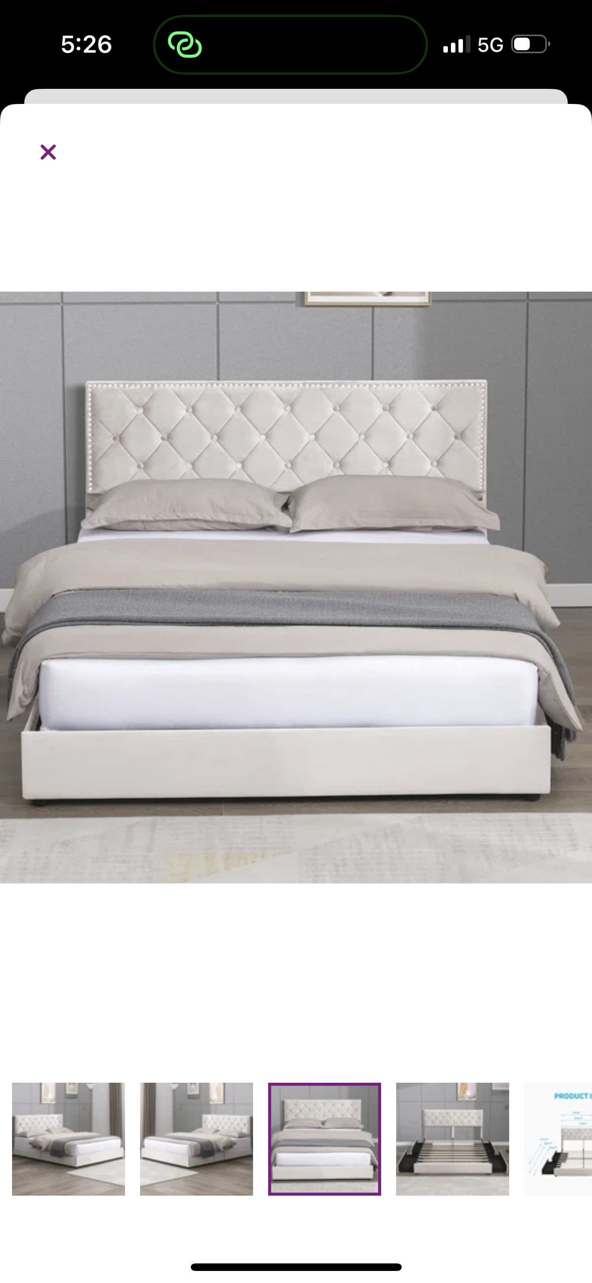 🥕 Queen size bed frame 🥕 - photo 3