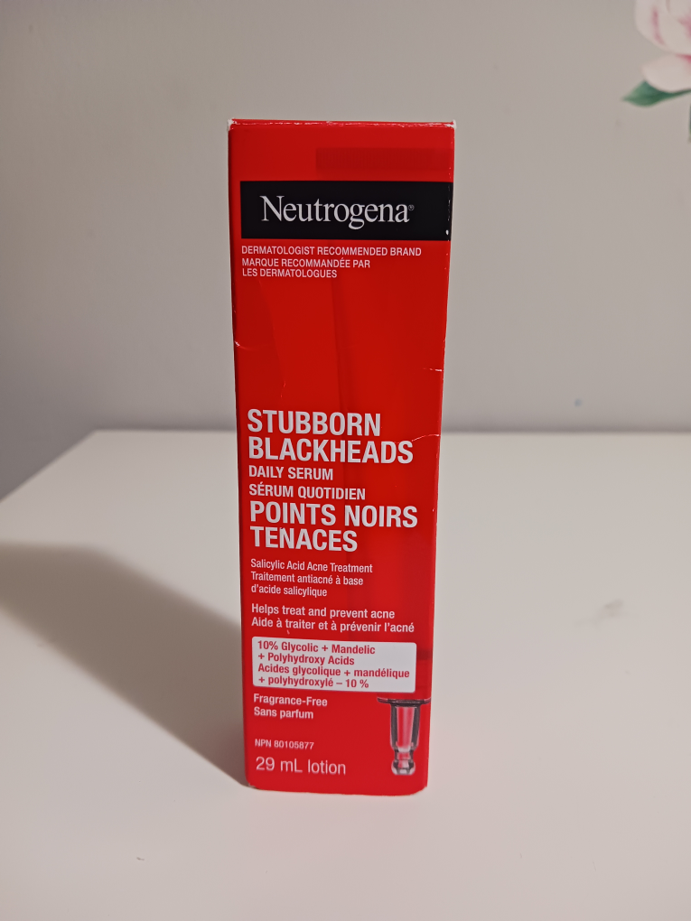 Stubborn Blackheads daily serum