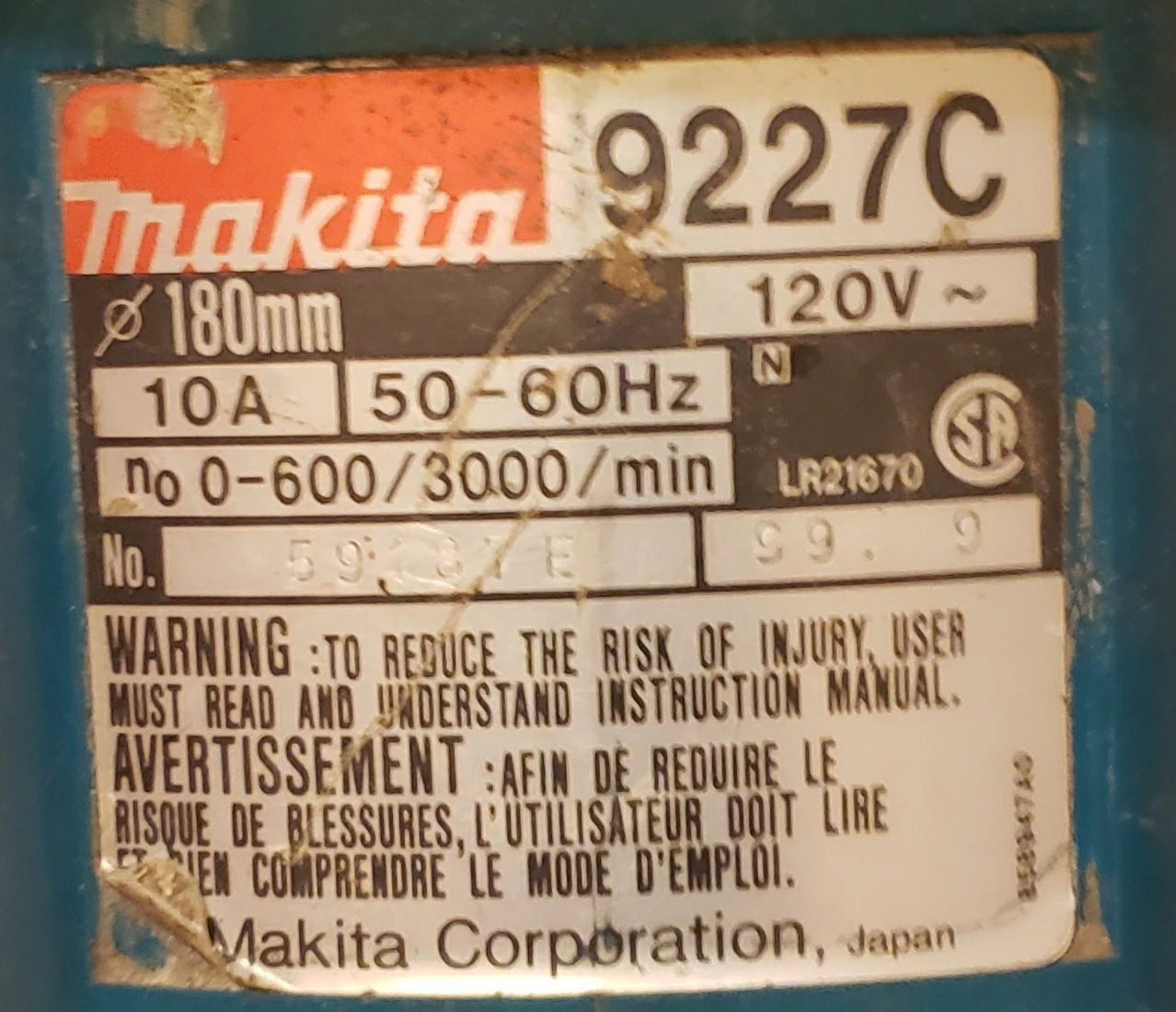 MAKITA 9227C - SANDER POLISHER - photo 2