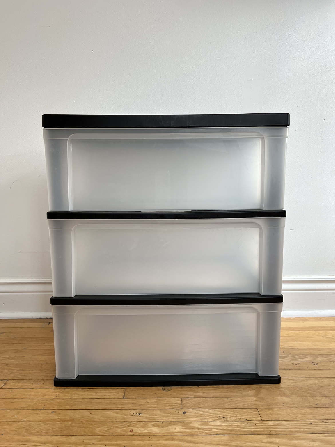 plastic 3-drawer