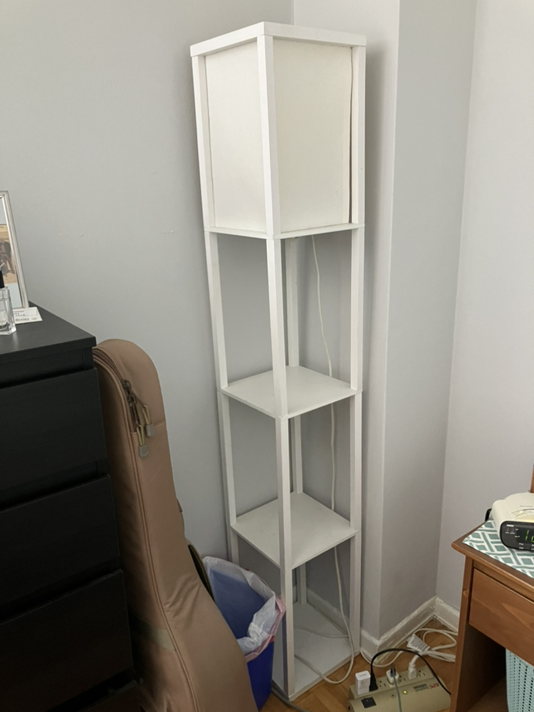 Lamp with Shelves