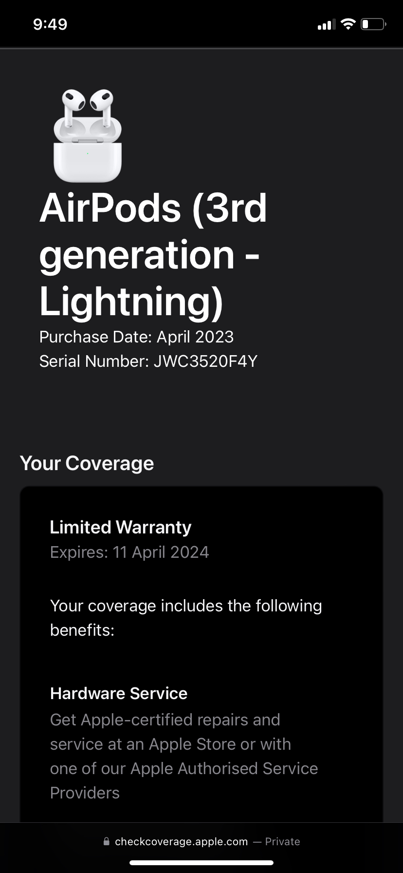 AirPods 3rd Gen image indicator(3)