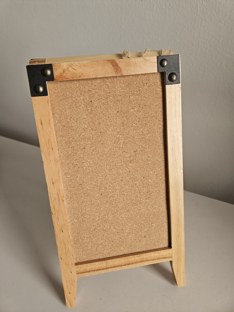 Small chalkboard/bulletin board - photo 3