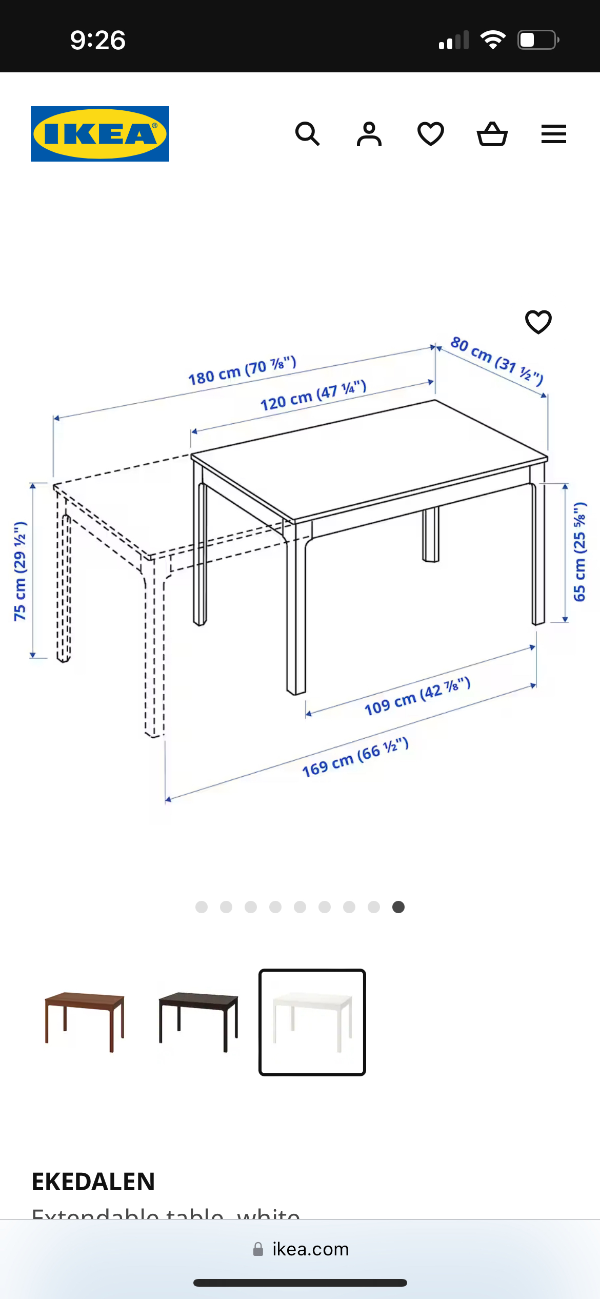 Extendable dining table - photo 3