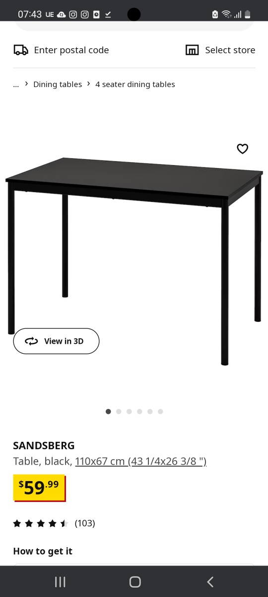 Dining table with 4 chairs - photo 4