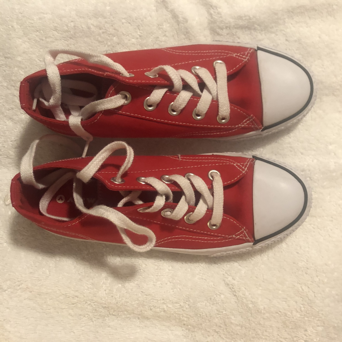 Air Walk Red Sneakers size 7 U.S. thumbnail