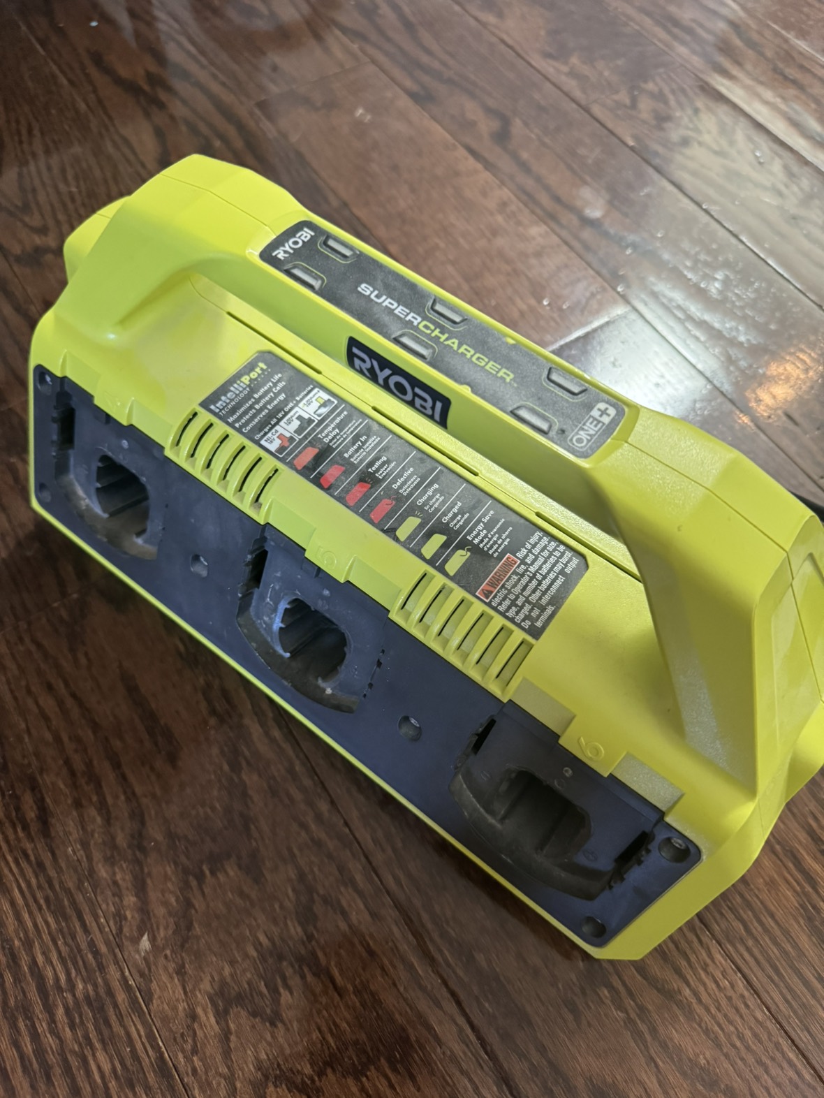 Ryobi One+ Drill, Batteries, supercharger and radio - photo 3