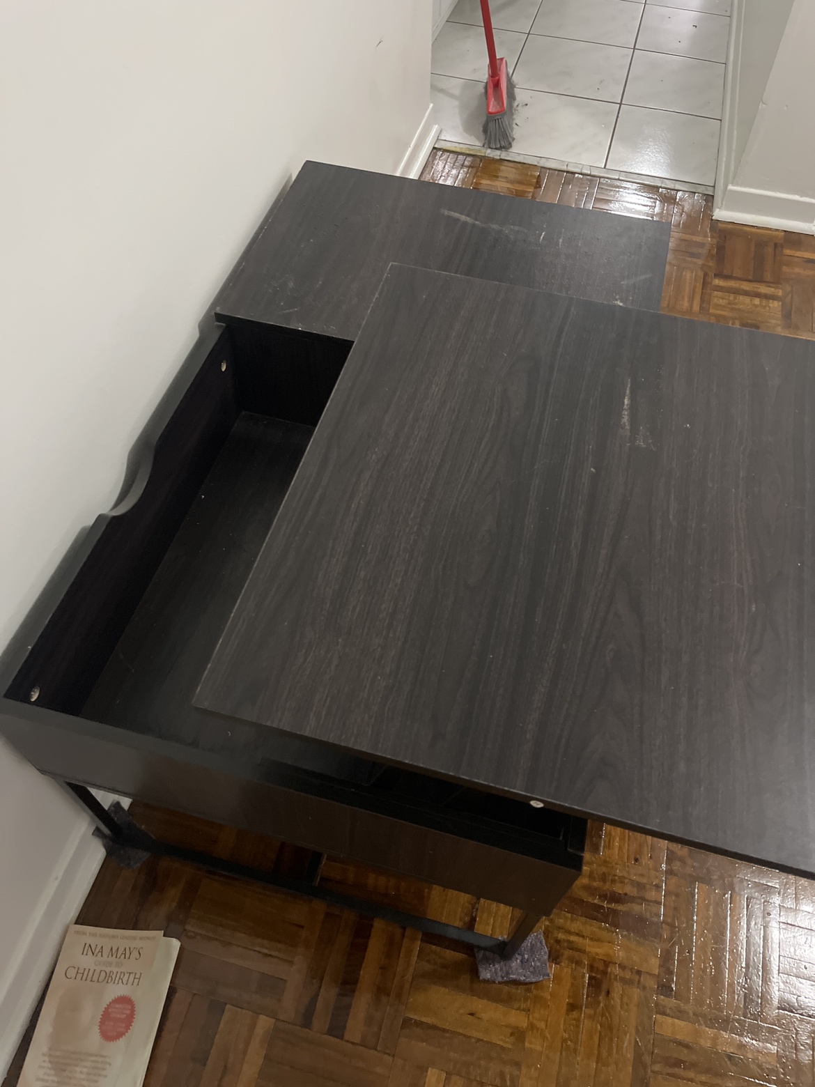Coffee table with storage - photo 4