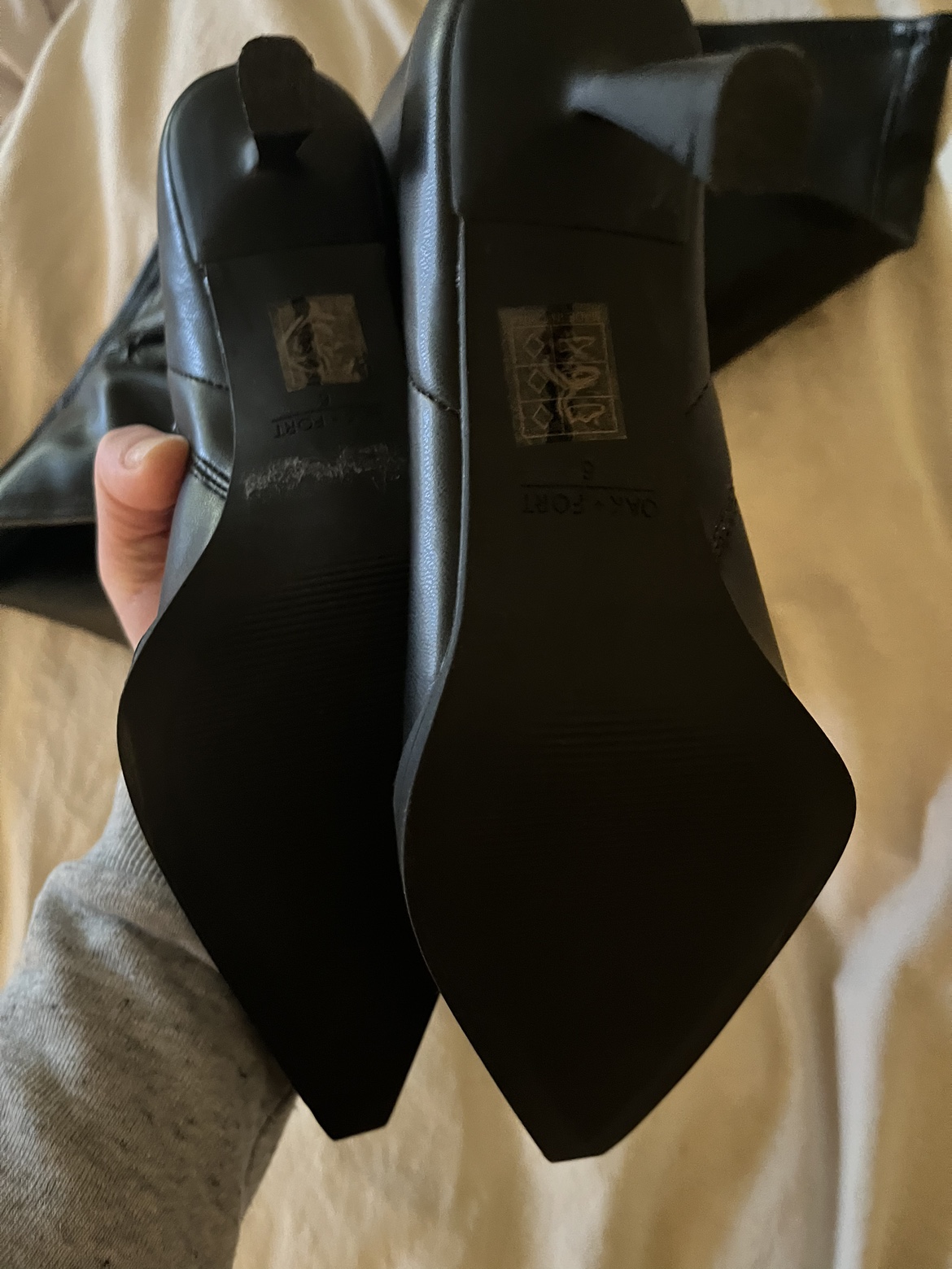 OAK + FORT black tall boots - like new! image indicator(3)