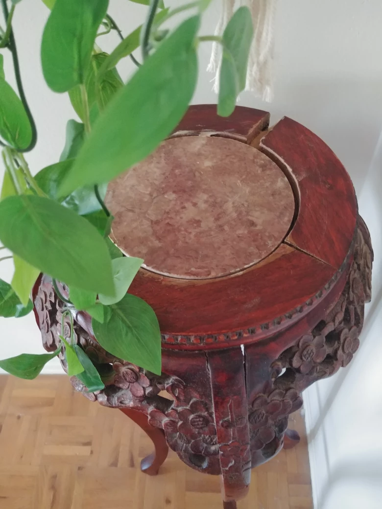 Antique Plant Stand - photo 3