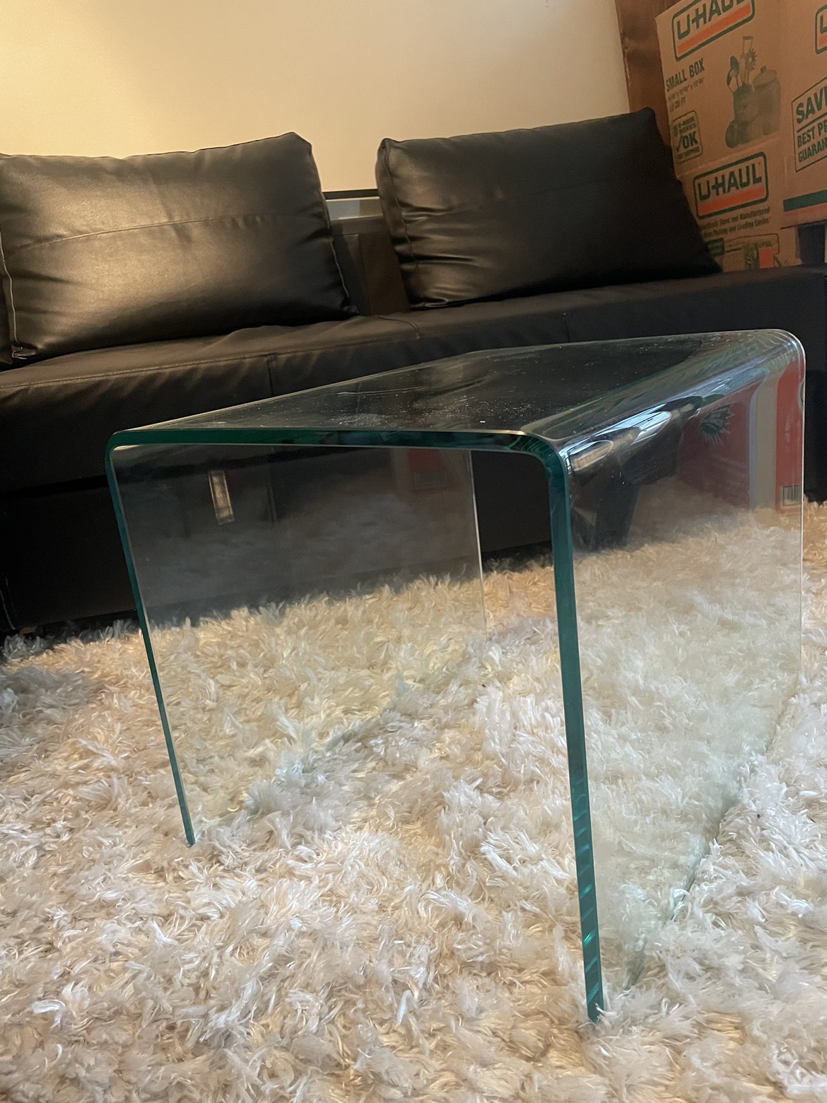 Tempered glass waterfall table thumbnail