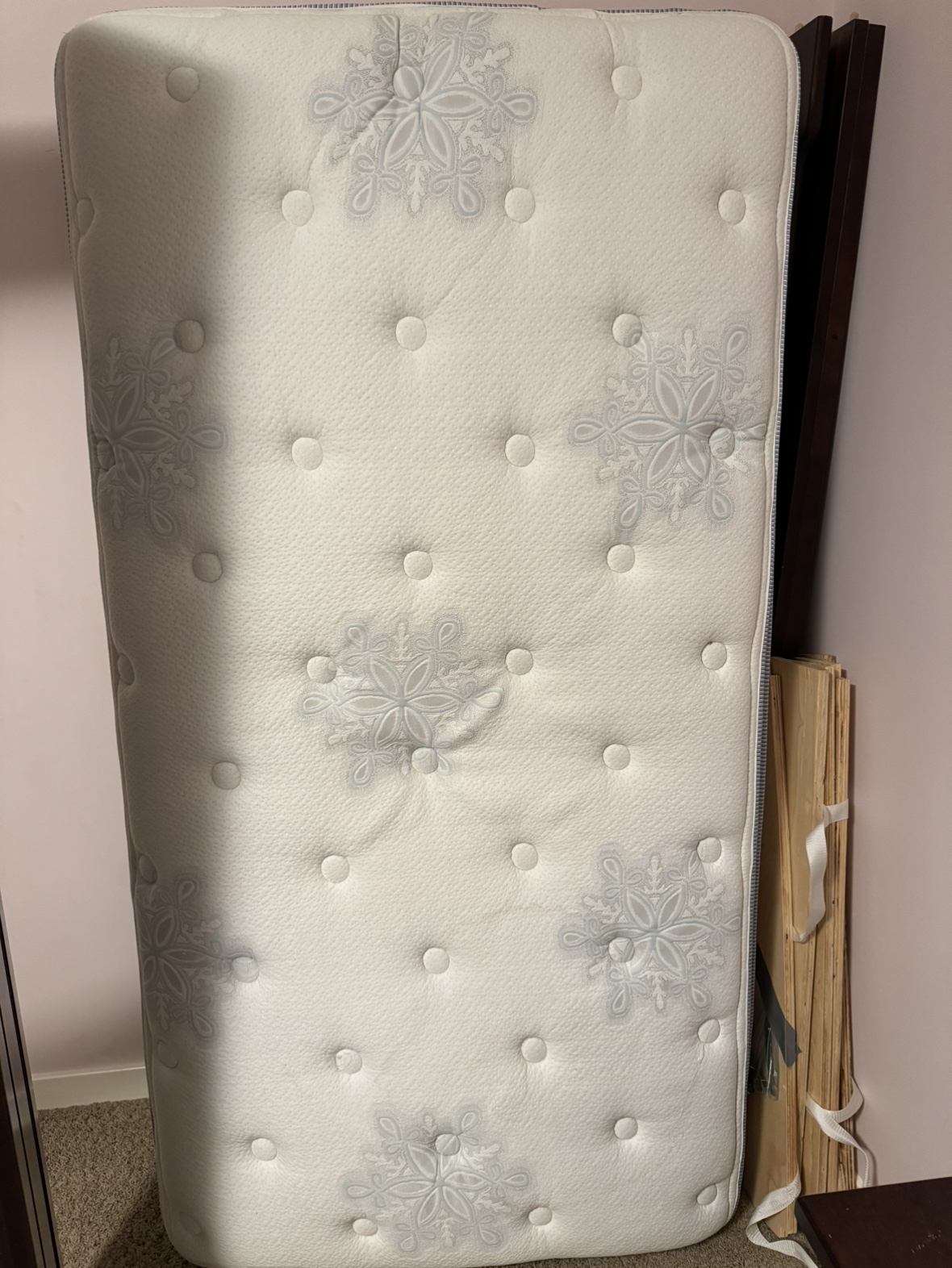 Twin Bed Frame, Bedside Table & Mattress Cafe Kids - photo 4