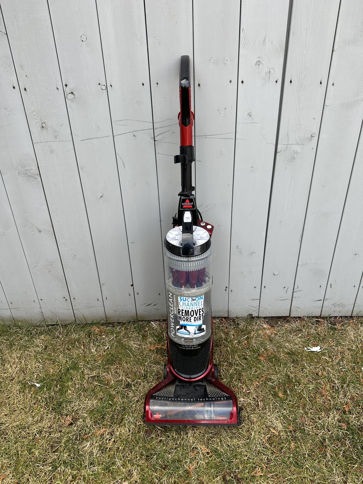 Bissell Upright Multi-Cyclonic powerclean vacuum thumbnail