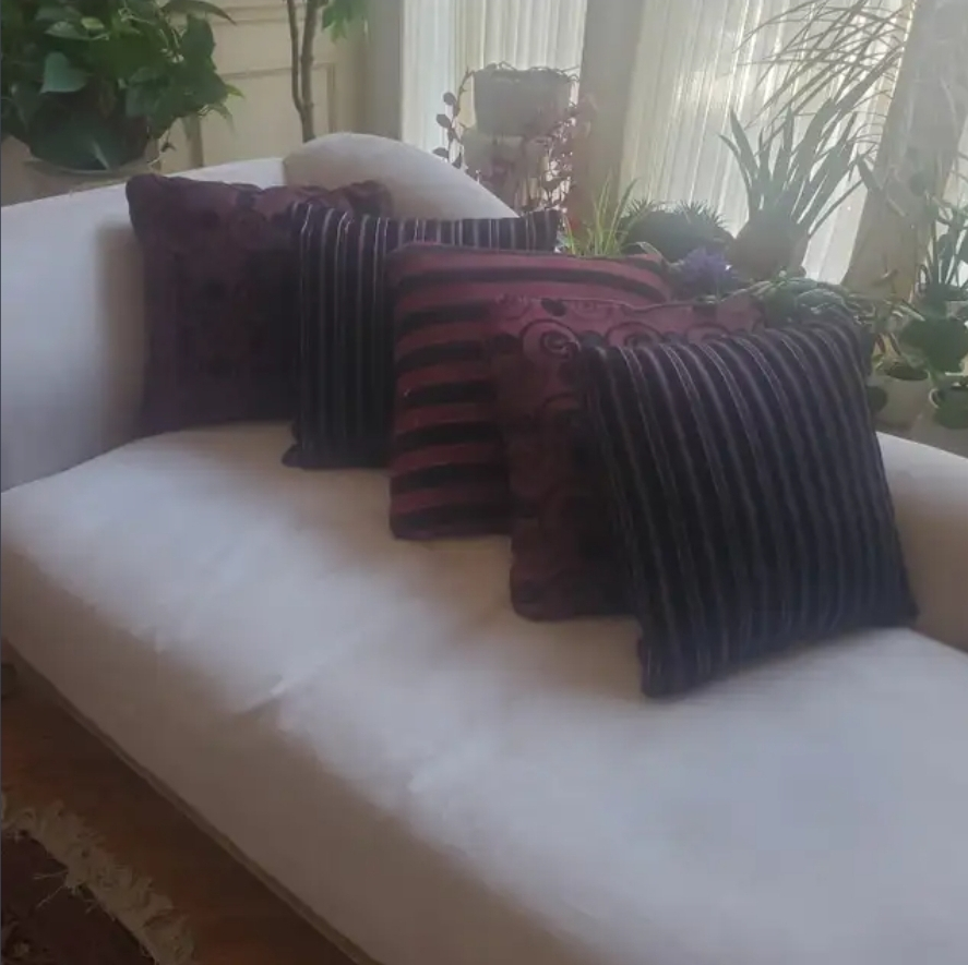 cushions $6 for each