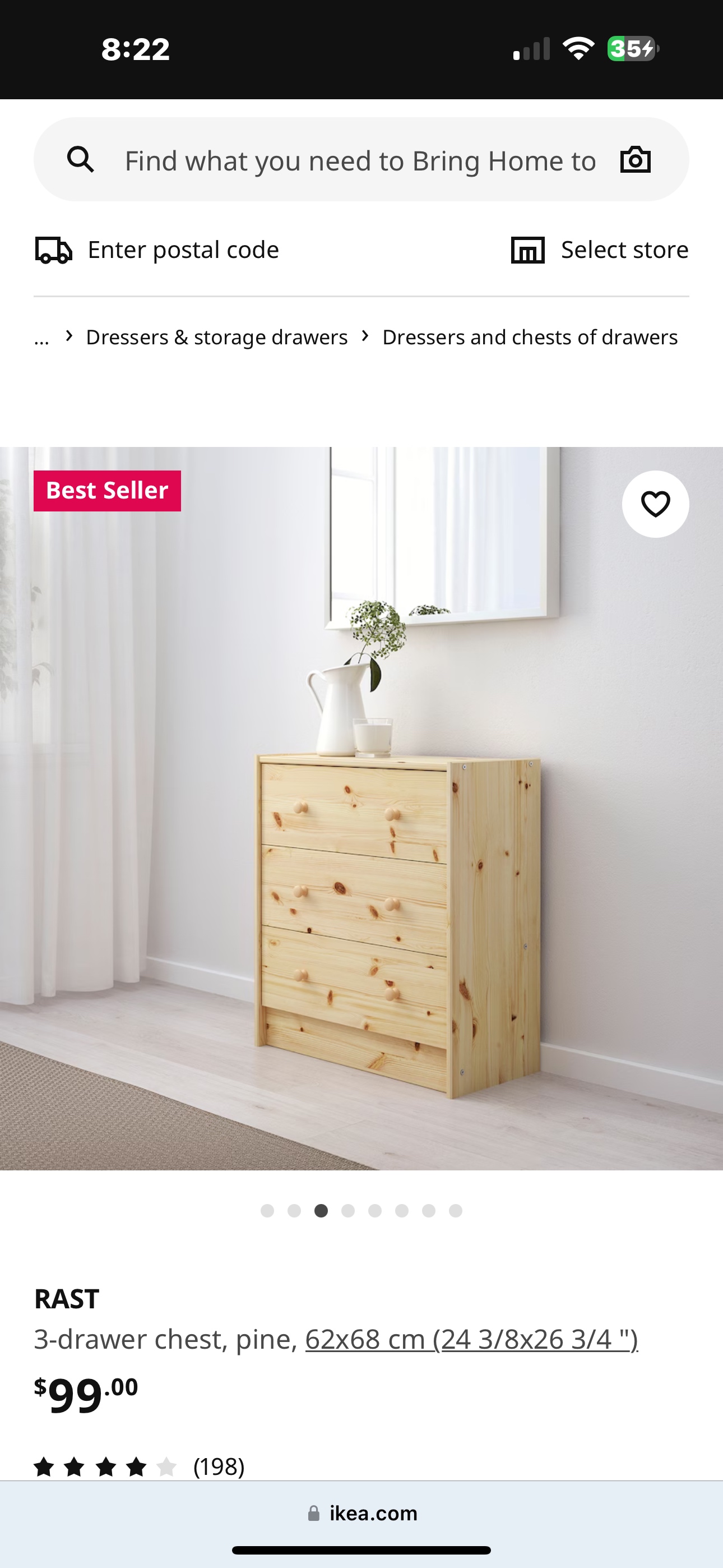 IKEA chest of drawers - photo 3