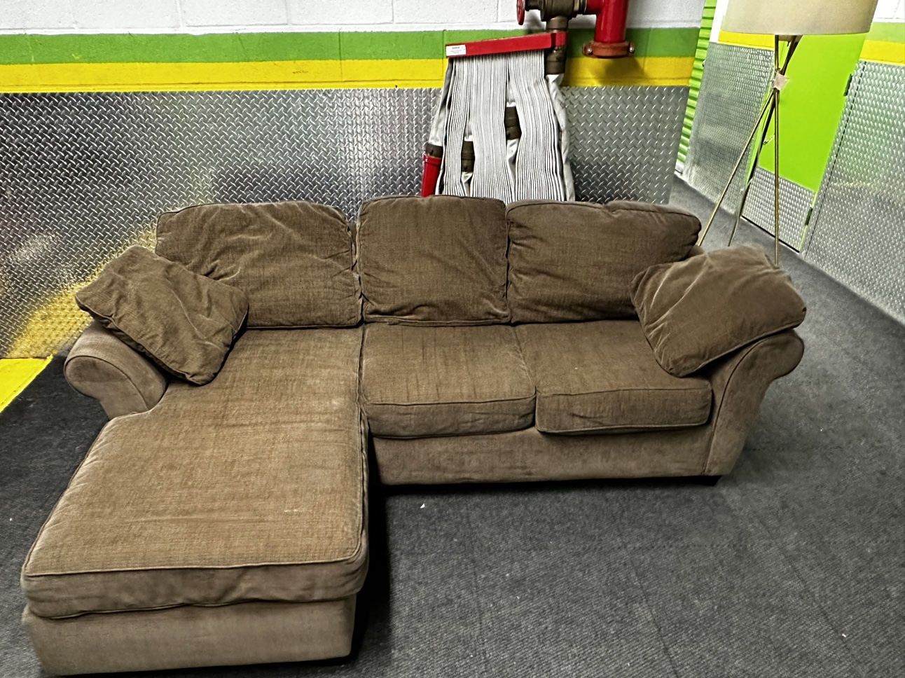 L shape sofa