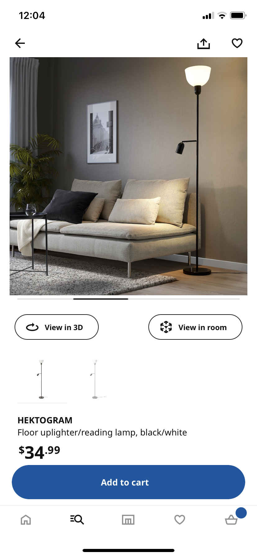 Ikea floor lamp - photo 2